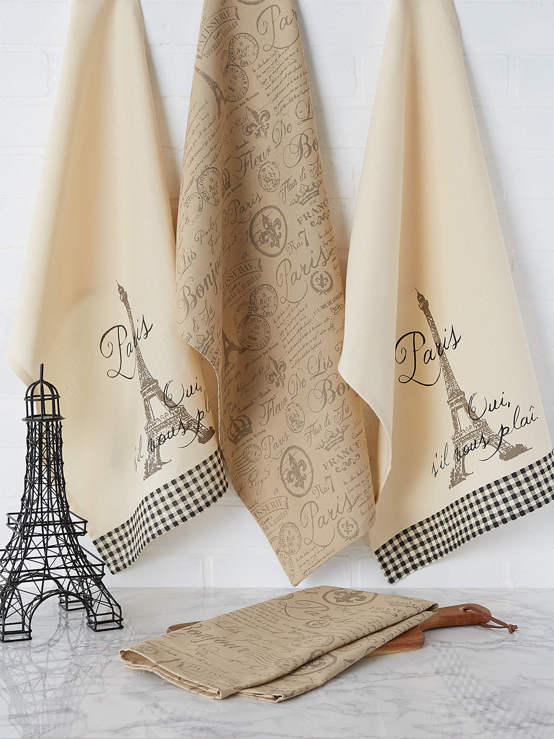 Foto 6 pulgar | Juego De 3 Paños De Cocina Dii, Algodón, Jacquard Francés, 18 X 28 Pulgadas - Venta Internacional.