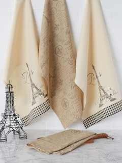 Foto 5 | Juego De 3 Paños De Cocina Dii, Algodón, Jacquard Francés, 18 X 28 Pulgadas - Venta Internacional.