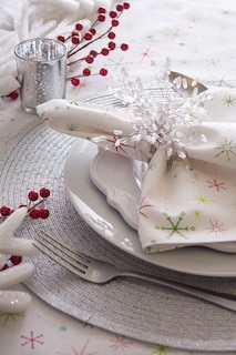 Foto 7 | Placemat Dii Woven Collection, Redondo Metálico, Platino Plateado - Venta Internacional.