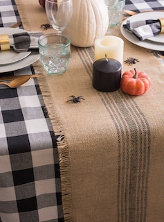 Foto 6 | Camino De Mesa Dii Yute Burlap Collection, 14 X 108 Cm, Raya Central - Venta Internacional.