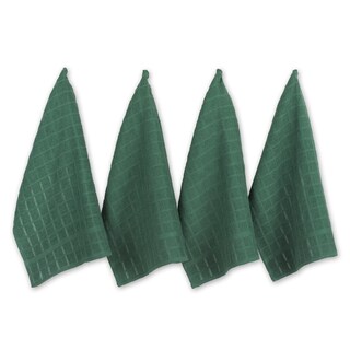 Foto 1 | Juego De Paños De Cocina Dii Basic Terry Collection, Verde Oscuro, 4 Piezas - Venta Internacional.