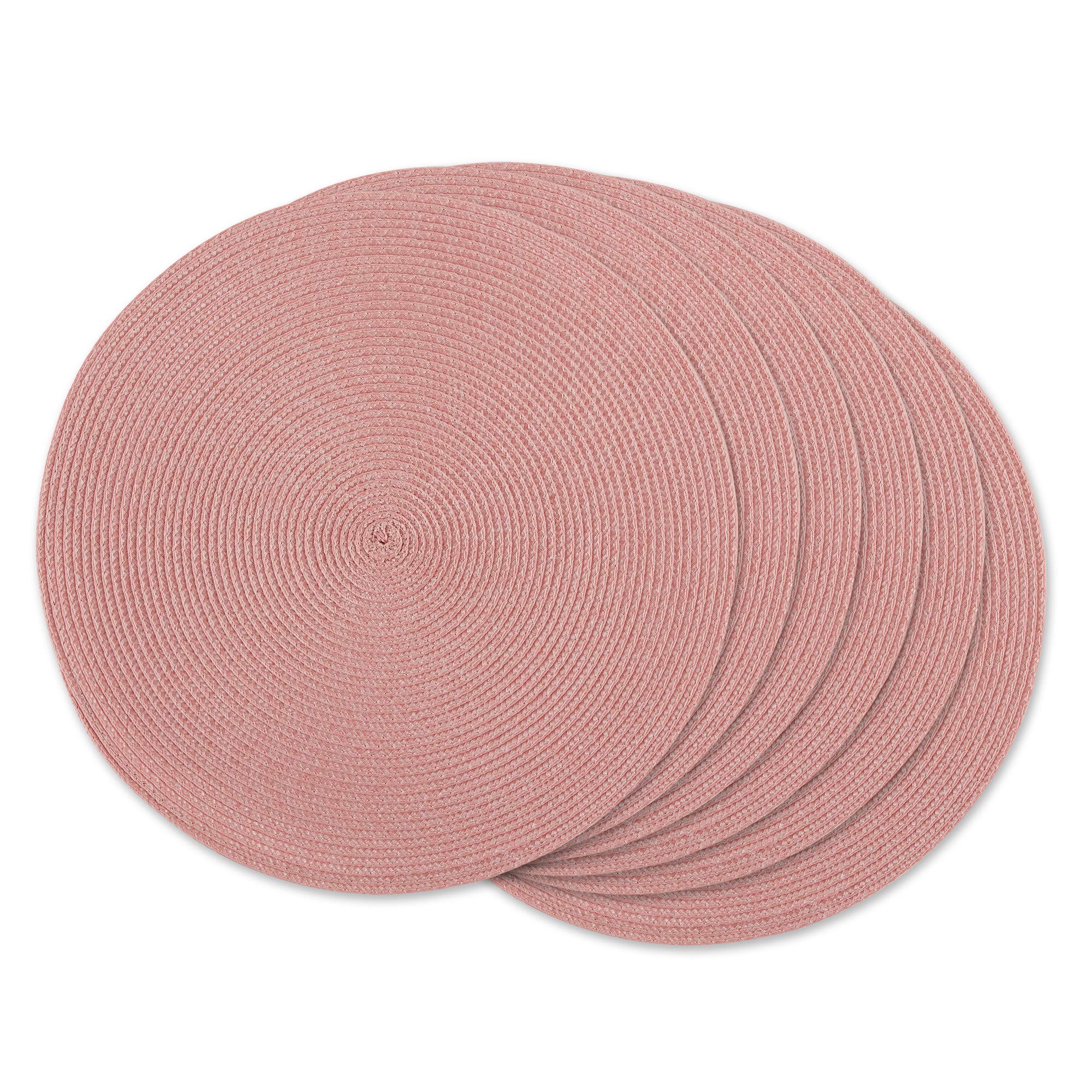 Foto 1 | Juego De Manteles Individuales Dii Classic, Redondos, 15 Cm De Diámetro, Rosa, 6 Piezas - Venta Internacional.