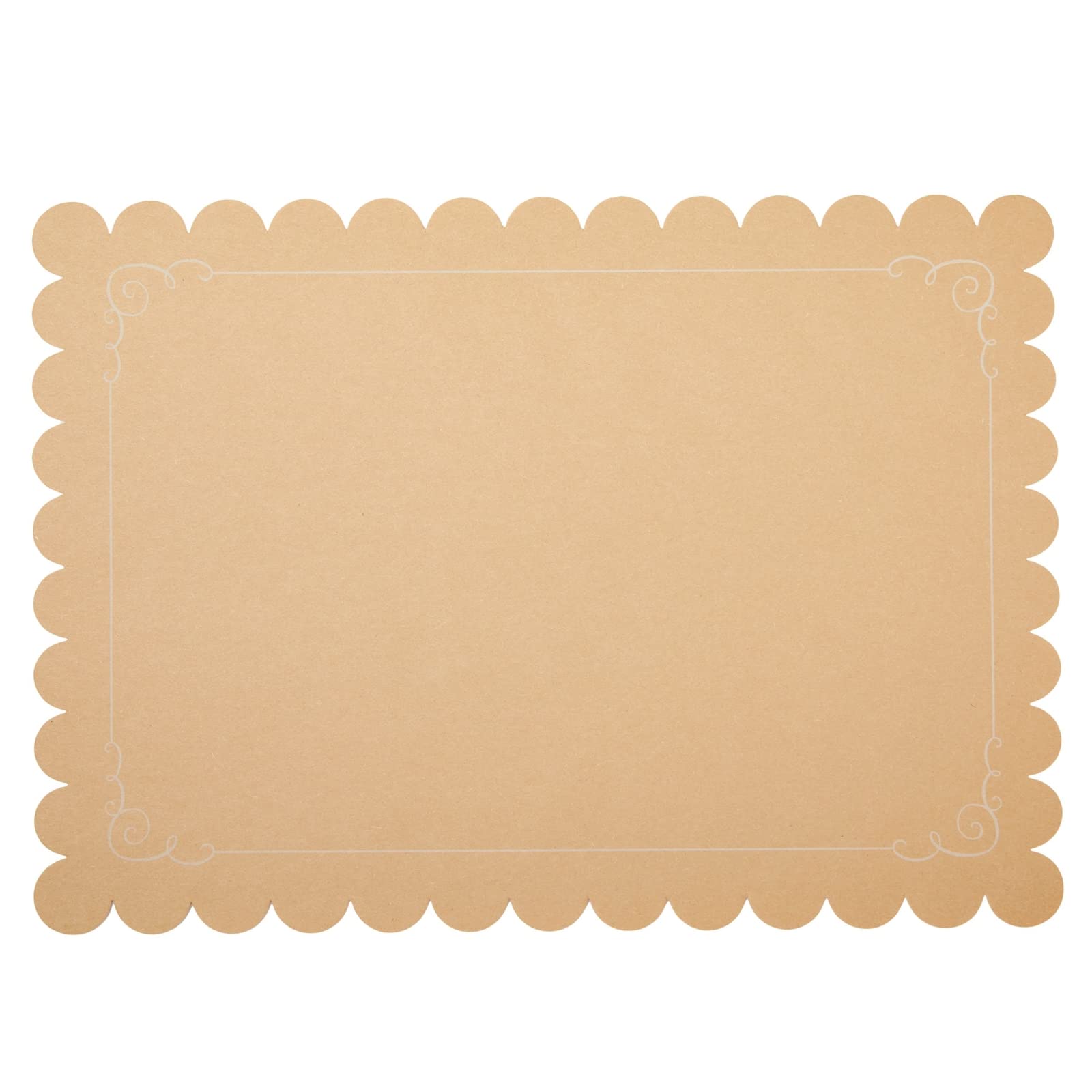 Foto 8 pulgar | Manteles Individuales de Papel Kraft Juvale Desechables 100 Piezas - Venta Internacional