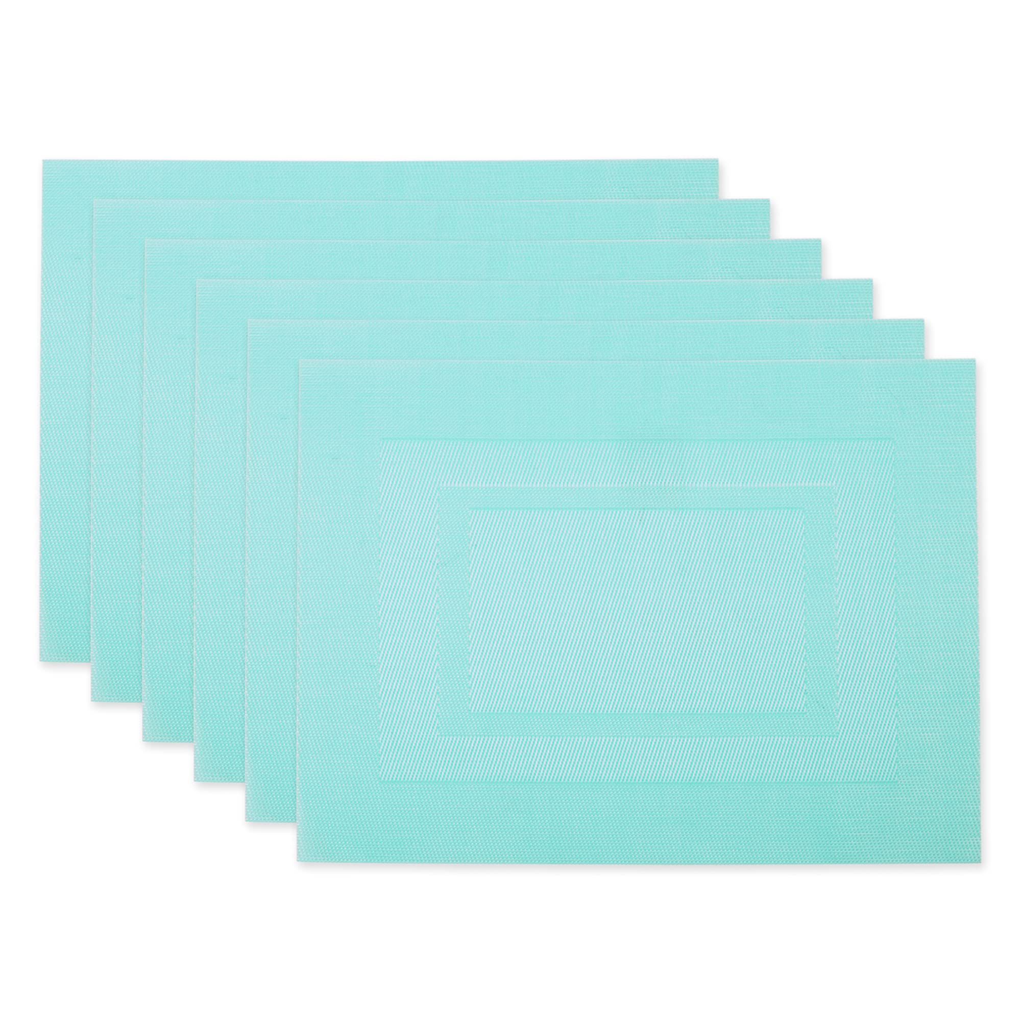 Mantel Individual Azul Dii 6 Piezas-Venta Internacional