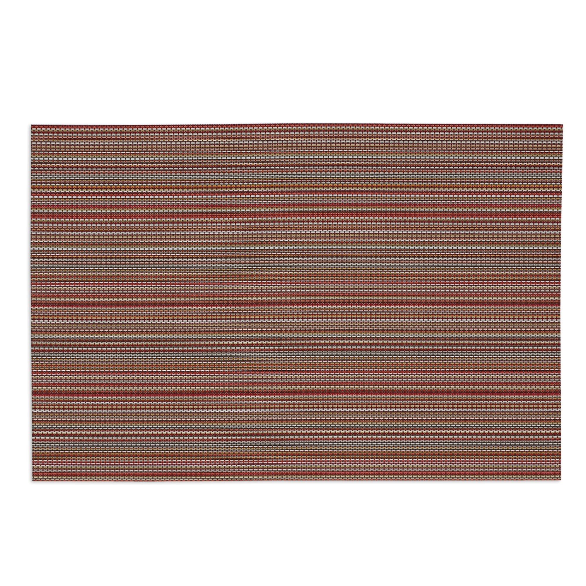 Foto 3 pulgar | Placemat Design Imports Micro Stripe Tango Red, Juego De 6 - Venta Internacional.
