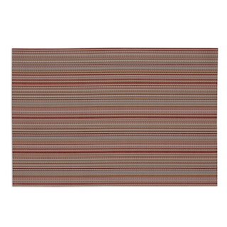 Foto 2 | Placemat Design Imports Micro Stripe Tango Red, Juego De 6 - Venta Internacional.