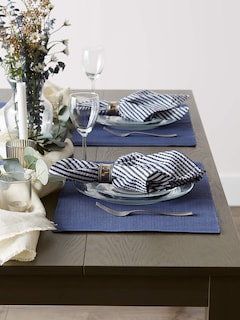 Foto 5 | Mantel Individual Azul Dii 6 Piezas-Venta Internacional