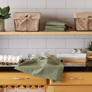 Foto 5 | Toalla De Cocina Dii Basic De Algodón Liso, Tejido Plano, 18 X 28 Cm, Alcachofa - Venta Internacional.