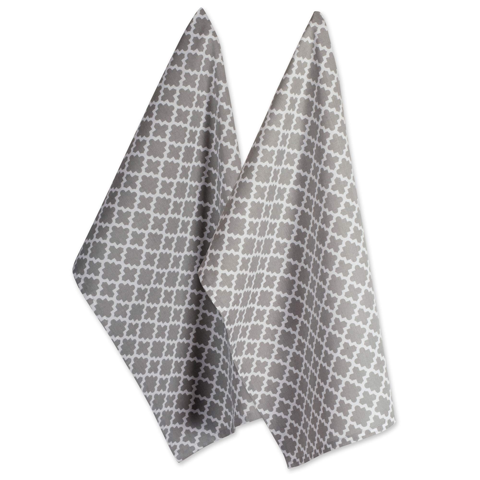 Foto 2 pulgar | Juego De Paños De Cocina Dii Lattice Basics Collection Gris (2 Piezas) - Venta Internacional.