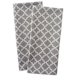 Foto 2 | Juego De Paños De Cocina Dii Lattice Basics Collection Gris (2 Piezas) - Venta Internacional.