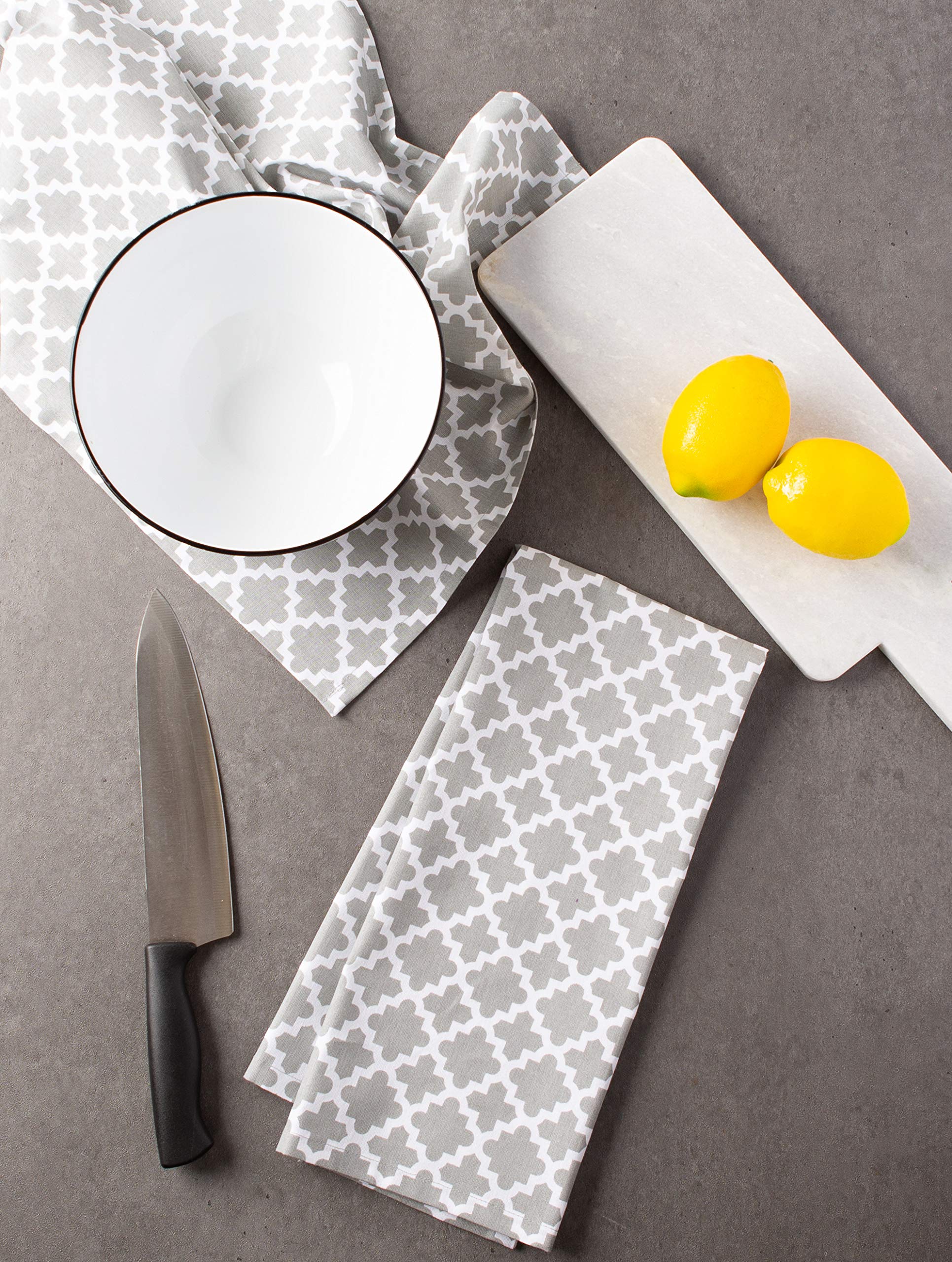 Foto 6 pulgar | Juego De Paños De Cocina Dii Lattice Basics Collection Gris (2 Piezas) - Venta Internacional.