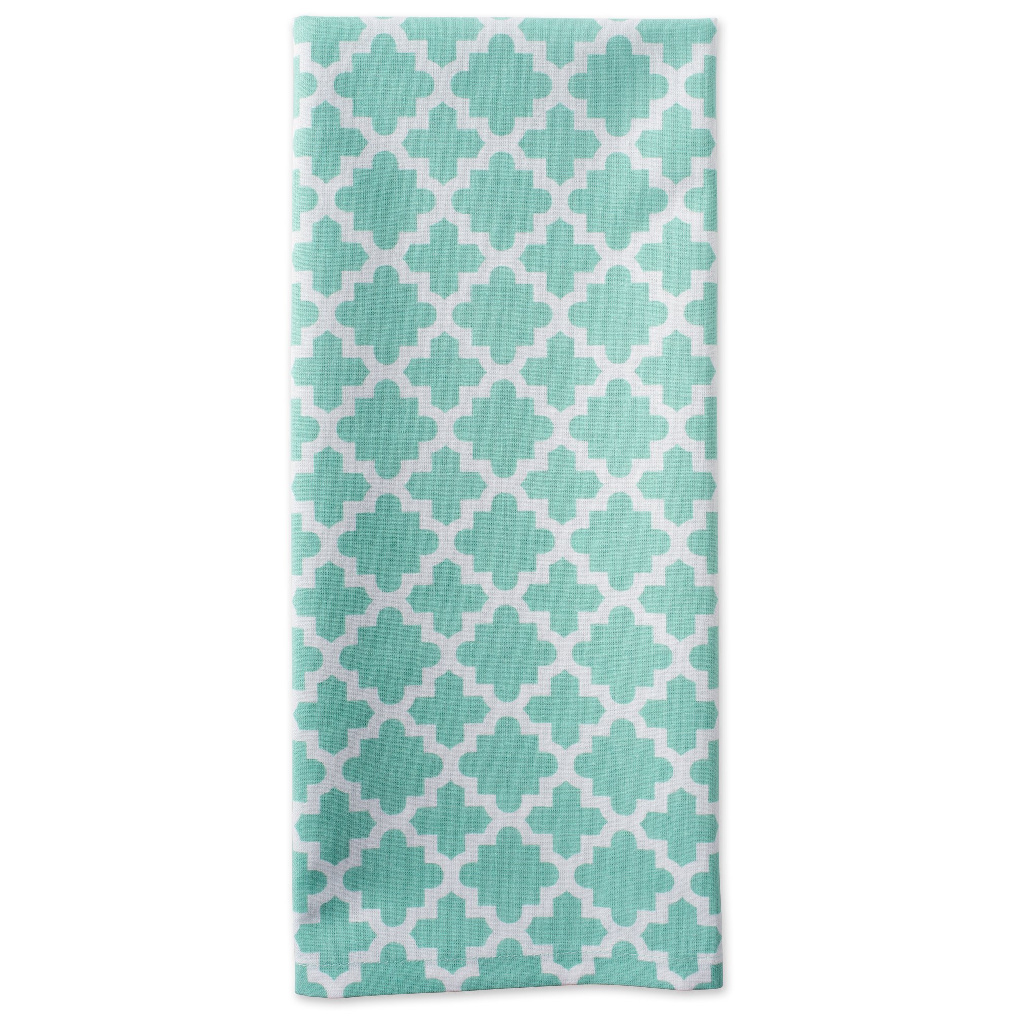 Foto 4 pulgar | Juego De Paños De Cocina Dii Lattice Basics Collection Aqua (2 Piezas) - Venta Internacional.