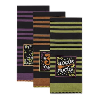 Foto 2 | Juego De Paños De Cocina Dii Witchful Thinking Halloween, 3 Piezas - Venta Internacional.