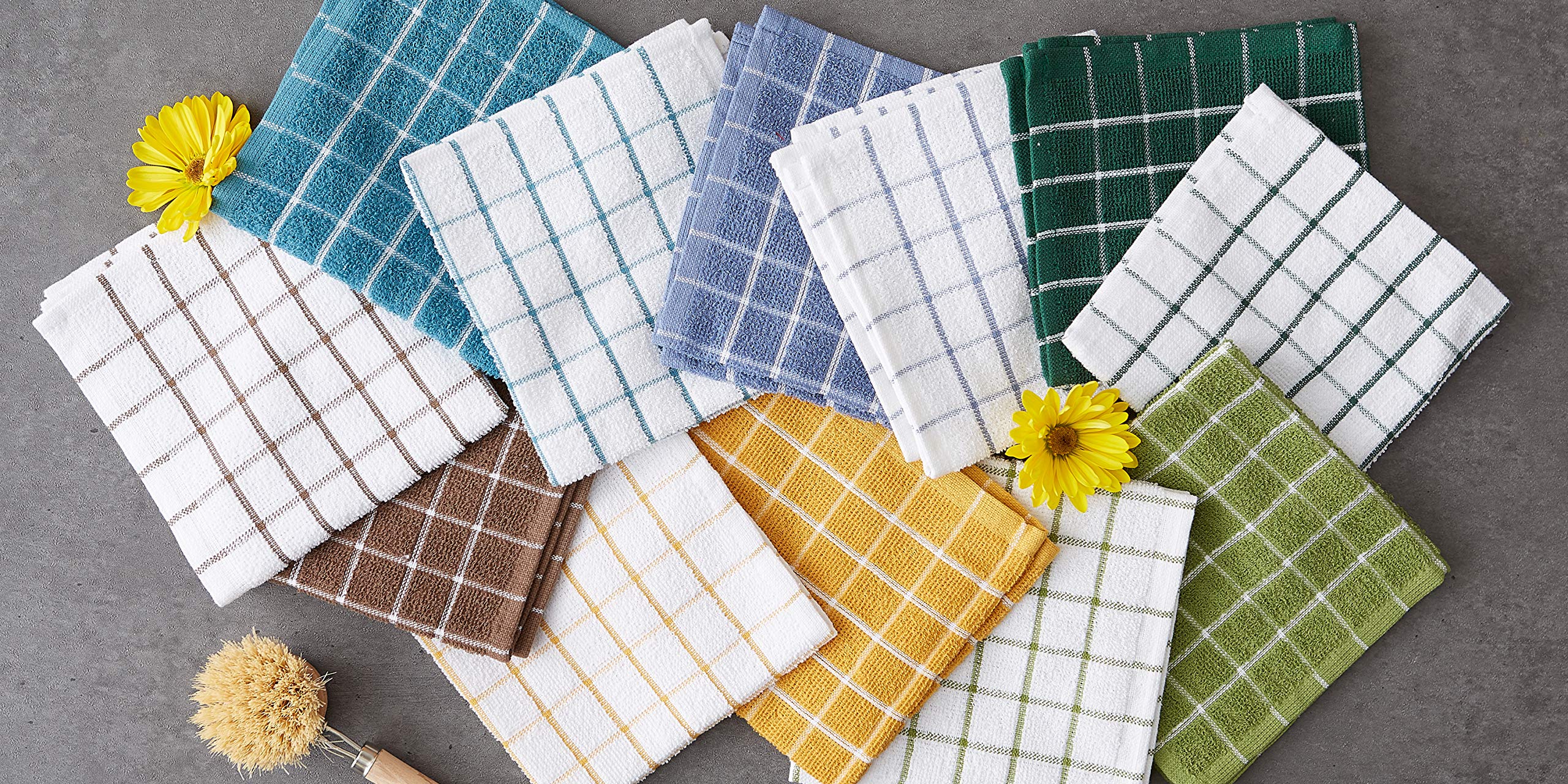 Foto 7 | Juego De Paños De Cocina Dii Basic Terry Collection, 100% Algodón, 6 Piezas - Venta Internacional.