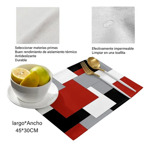 Foto 4 | Manteles Xtellar Individuales 4 Piezas