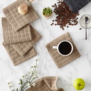 Foto 3 | Juego De Paños De Cocina Dii Basic Terry Collection Solid Windowpane 6p - Venta Internacional.