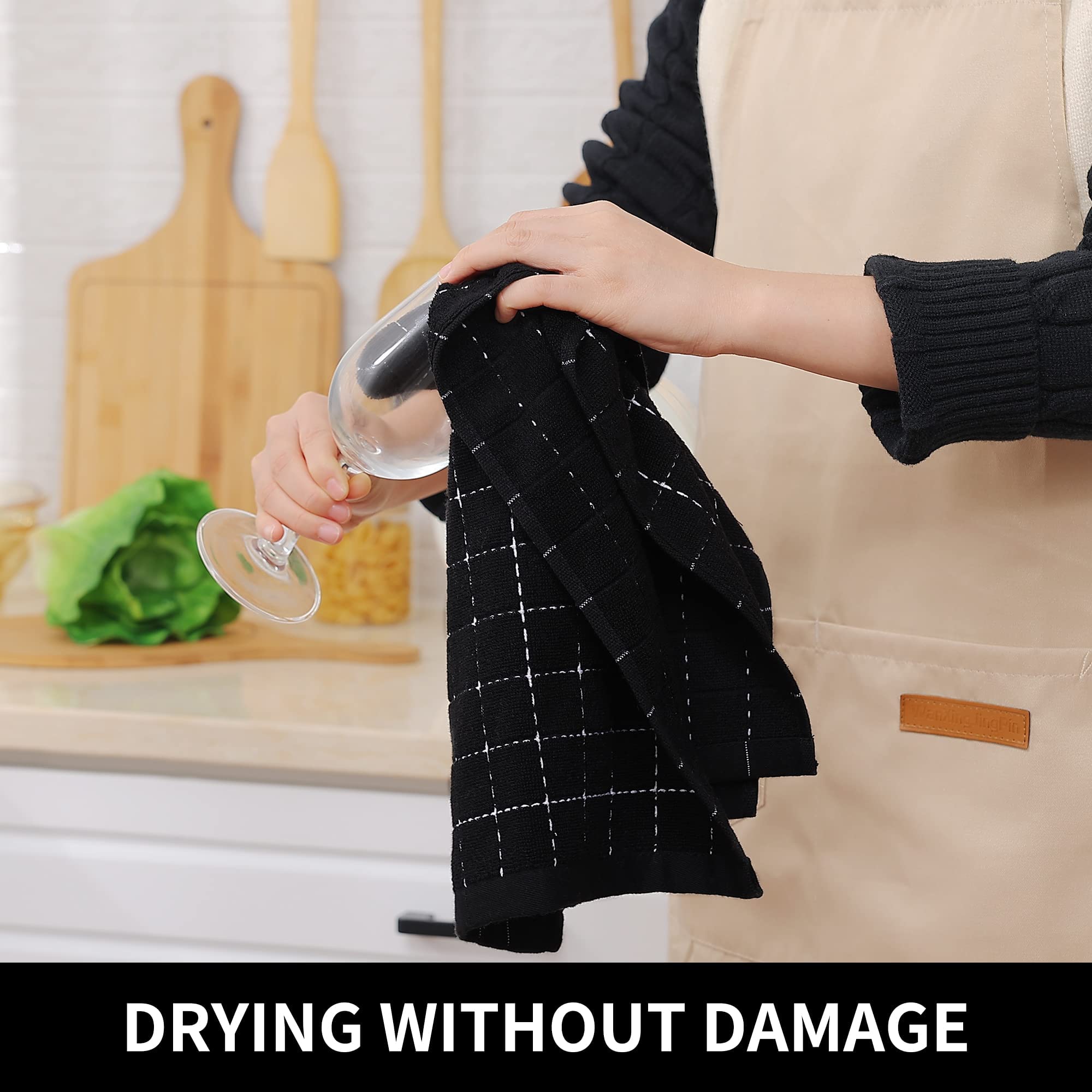 Foto 6 pulgar | Juego De Toallas De Cocina Y Paños De Cocina Homaxy Cotton  Paquete De 8 - Venta Internacional.