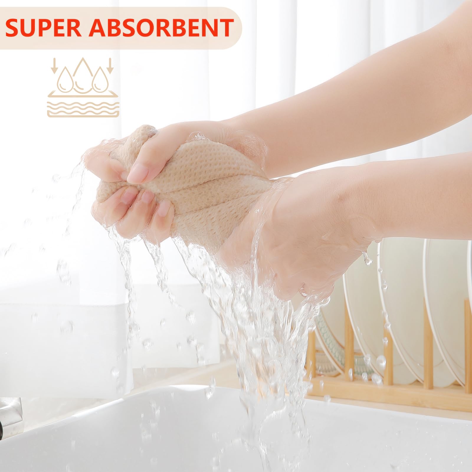 Foto 4 pulgar | Toalla de Cocina Homaxy 4 Piezas-Venta Internacional