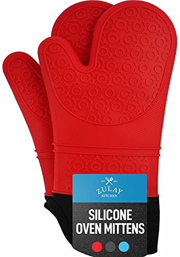 Foto 2 pulgar | Guantes de Horno Zulay Kitchen Largos Resistentes Al Calor - Venta Internacional