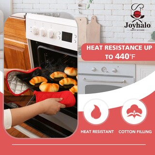 Foto 3 | Soportes para Ollas Joyhalo de Tela de Rizo Resistente al Calor - Paquete de 4
