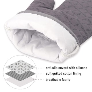 Foto 3 | Juego de Accesorios de Cocina Kegouu: Guantes de Horno y Soportes para Ollas - Venta Internacional