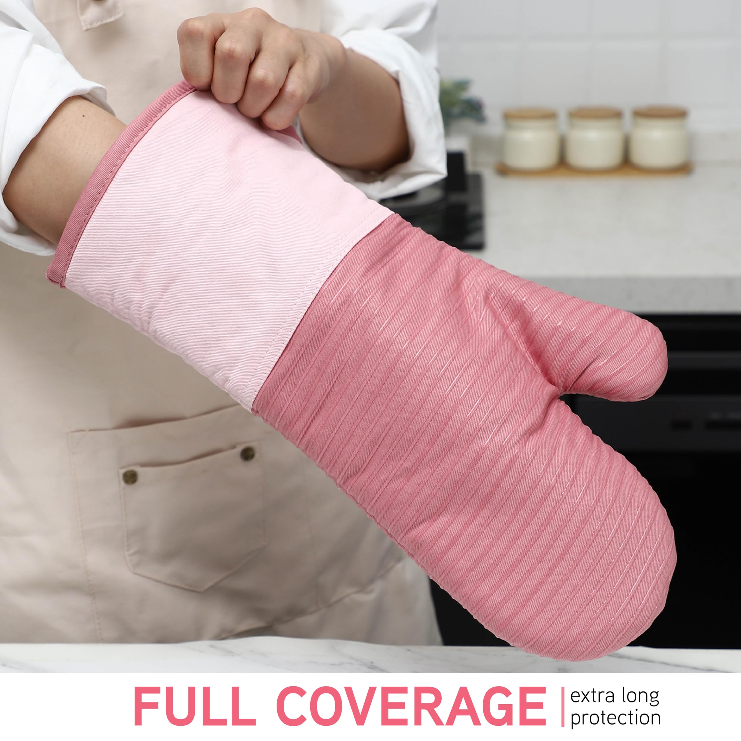 Foto 7 pulgar | Juego De Guantes De Cocina Y Soportes Para Ollas Cook With Color, 6 Piezas - Venta Internacional.