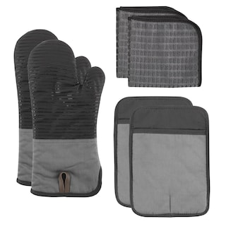 Foto 1 | Juego De Guantes De Cocina Y Soportes Para Ollas Cook With Color, 6 Piezas - Venta Internacional.