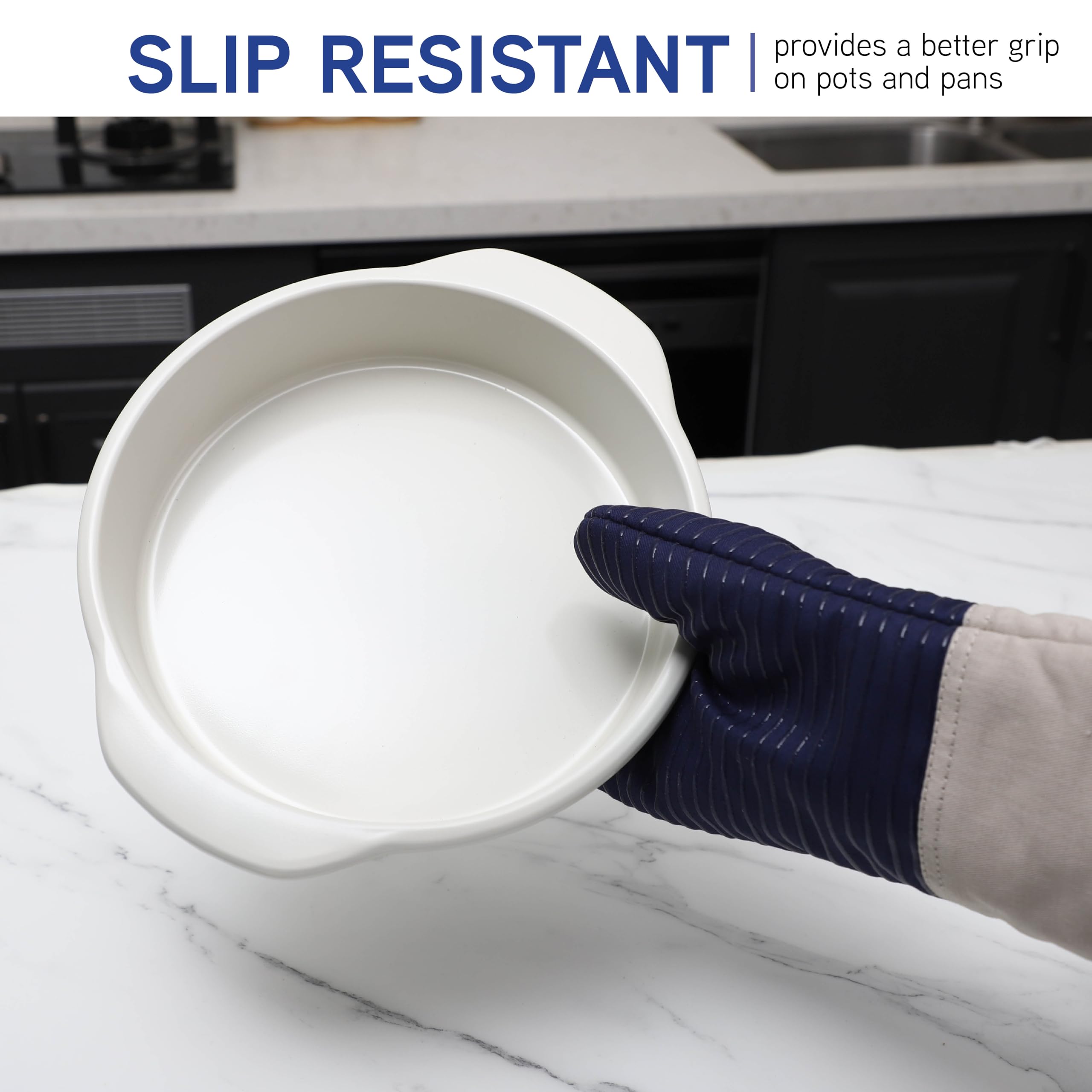 Foto 5 | Juego De Guantes De Cocina Y Soportes Para Ollas Cook With Color, 6 Piezas - Venta Internacional.