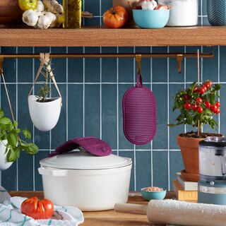 Foto 2 | Juego De 2 Unidades De Silicona Suave Acanalada Kitchenaid De Pot Grabber - Venta Internacional.