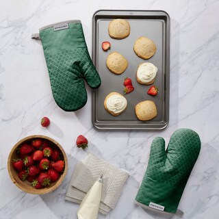 Foto 2 | Juego de Guantes Kitchenaid Asteroid Verde Oscuro 2 Piezas - Venta Internacional