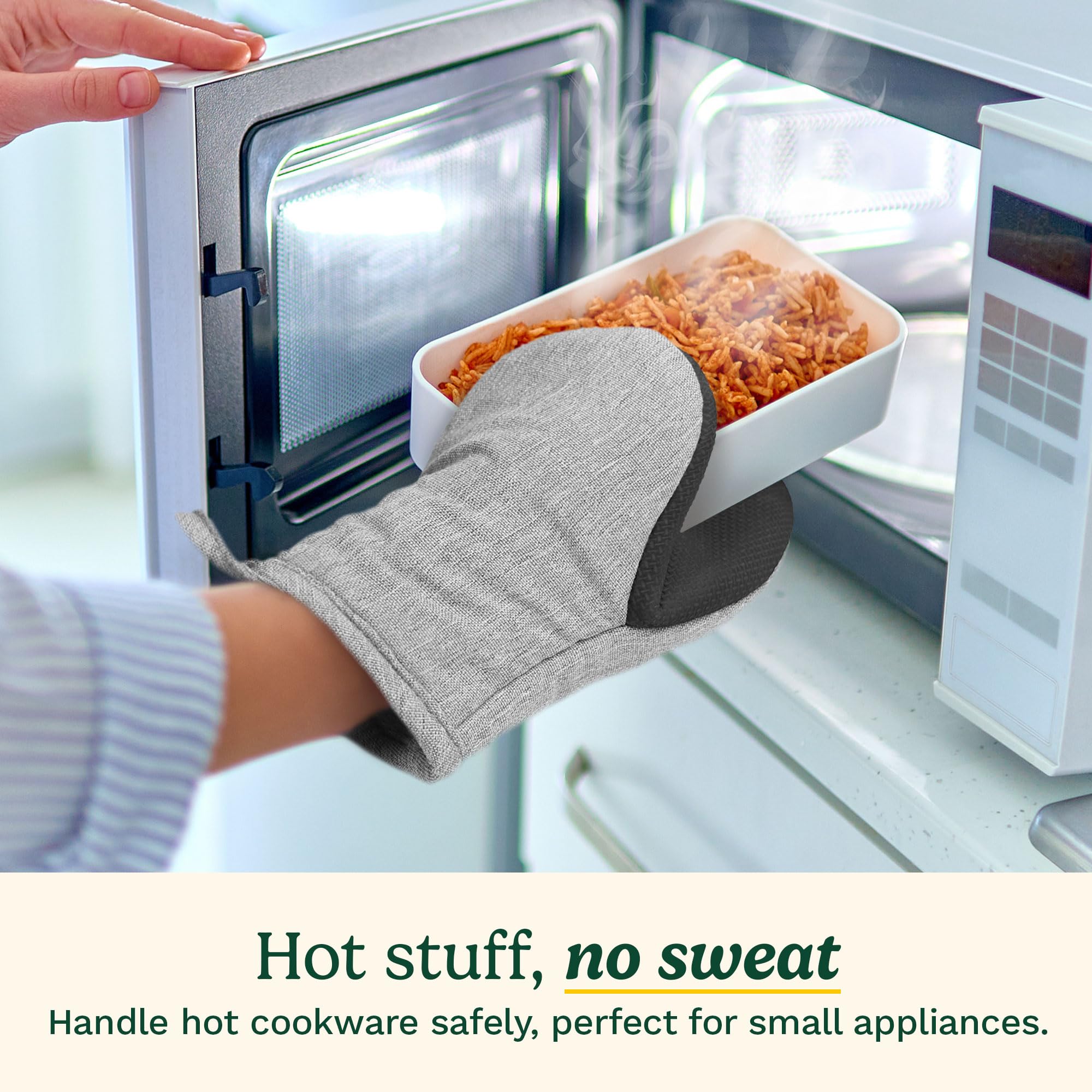 Foto 3 pulgar | Guantes de Horno Cuisinart Mini Resistentes al Calor 14 cm x 18 cm - Venta Internacional