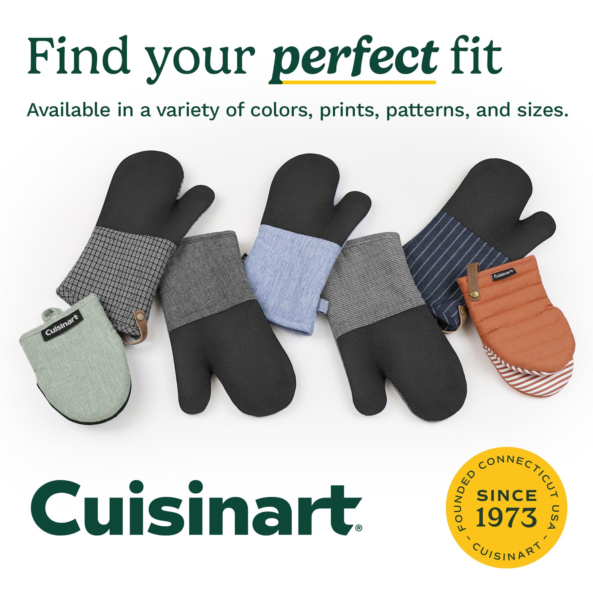 Foto 7 | Guantes de Horno Cuisinart Mini Resistentes al Calor 5.5 x 7 Pulgadas