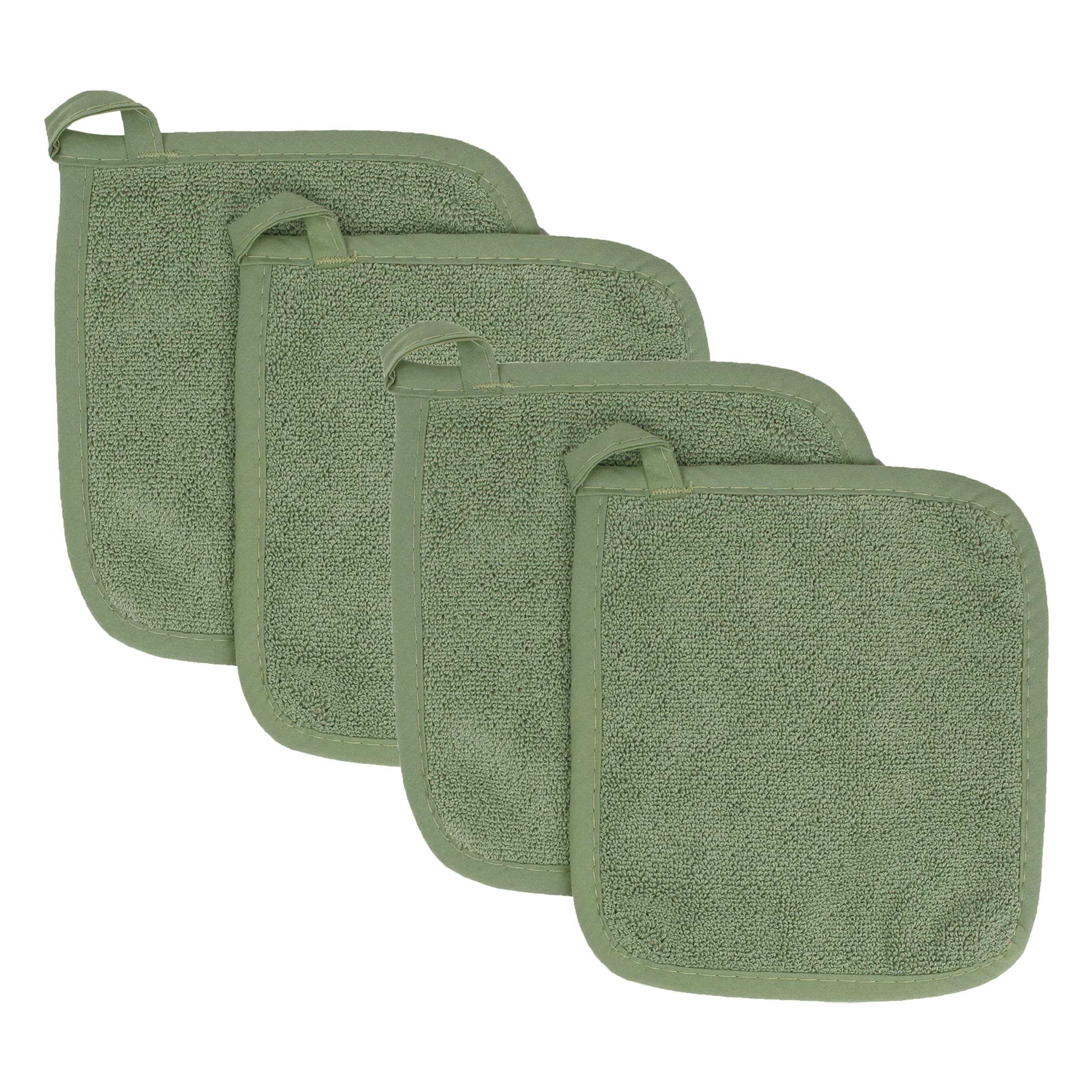 Set de Almohadilla Térmica Ritz Terry Cotton Juniper 4 Piezas - Venta Internacional