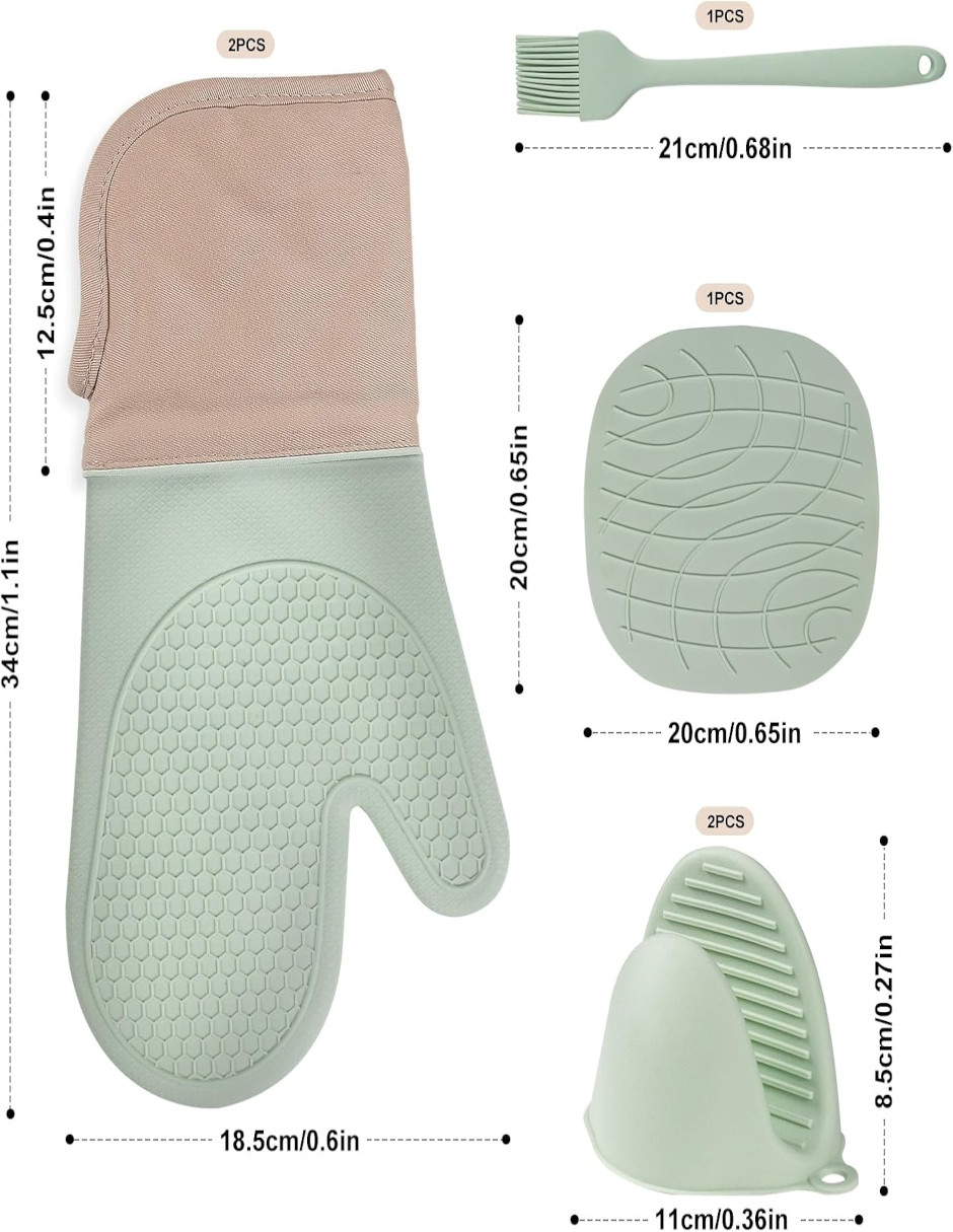 Foto 4 pulgar | Guantes De Silicona Resistentes + Termo Güish Gratis