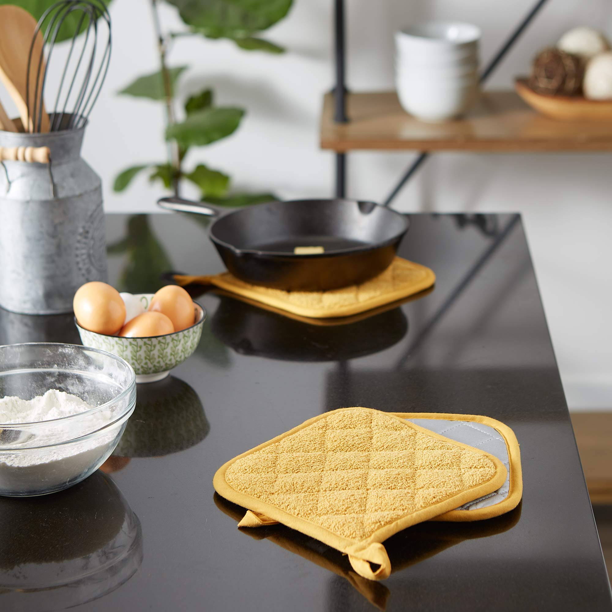 Foto 5 pulgar | Colección Potholder Dii Basic Terry, 100% Algodón, 3 Piezas - Venta Internacional.