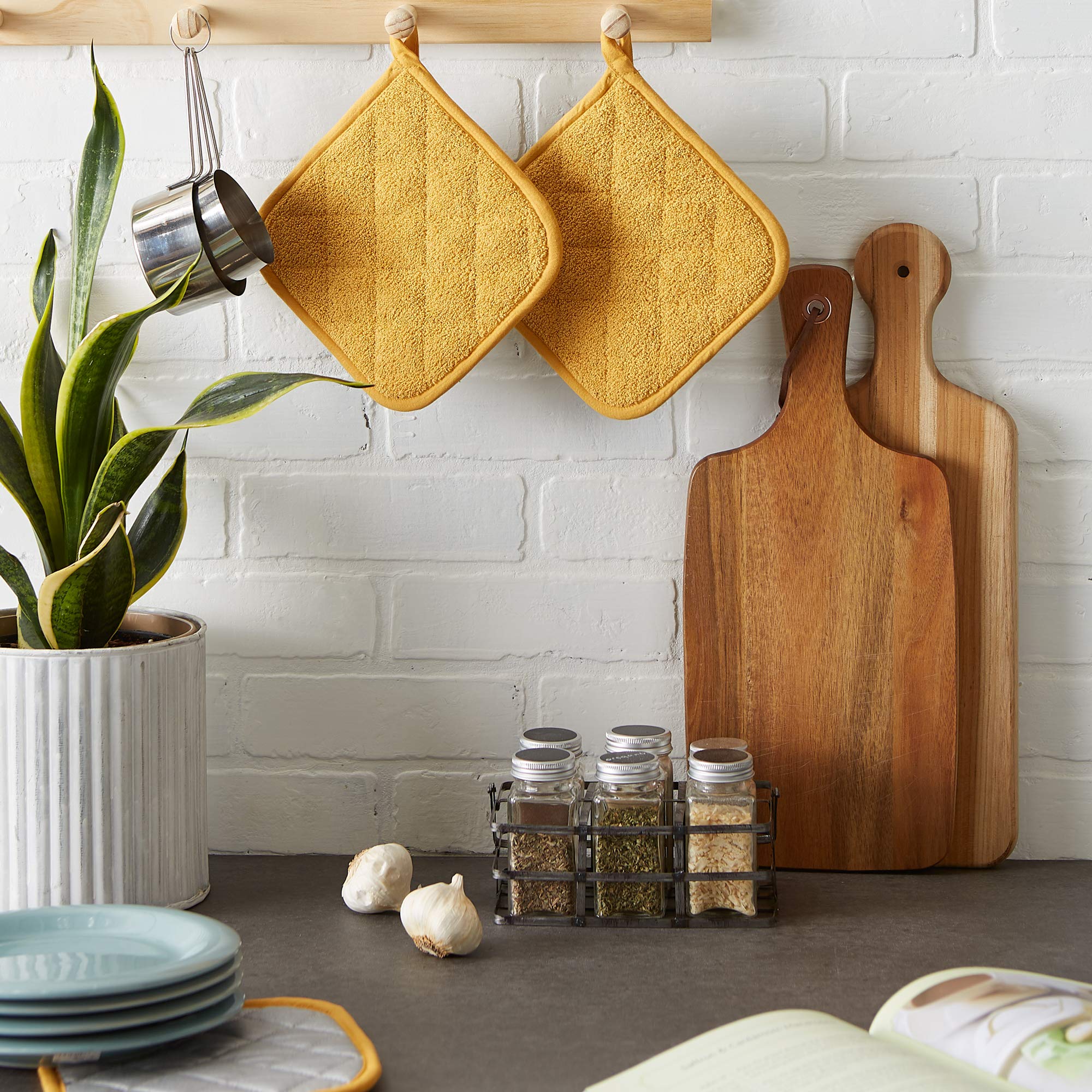 Foto 5 | Colección Potholder Dii Basic Terry, 100% Algodón, 3 Piezas - Venta Internacional.