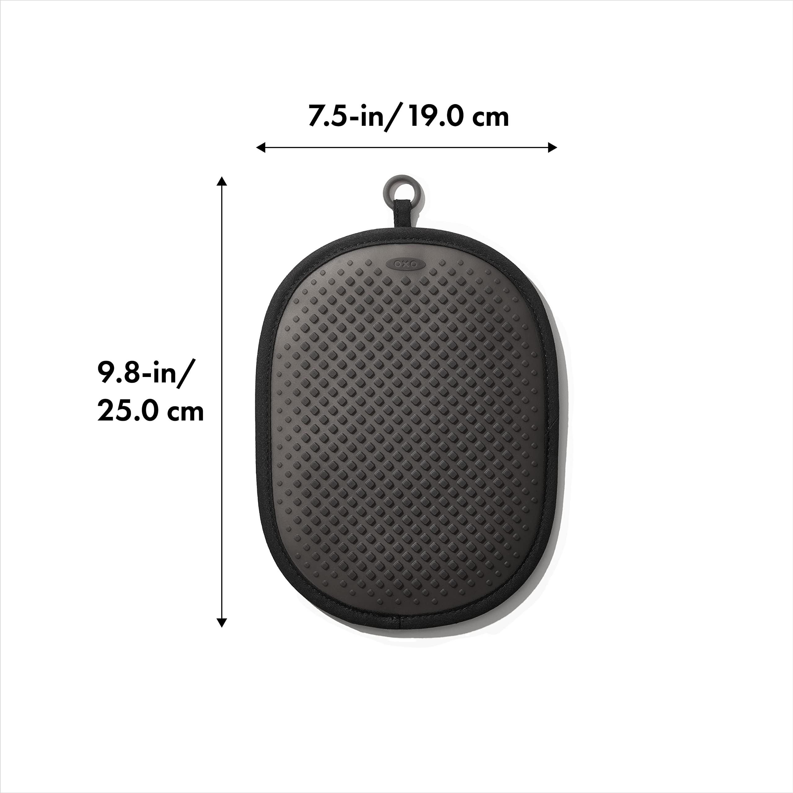 Foto 3 pulgar | Soporte Para Ollas Oxo Good Grips De Silicona Negro Resistente Al Calor - Venta Internacional.