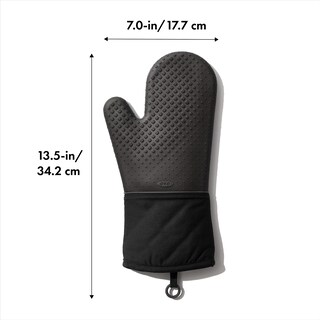 Foto 3 | Manopla De Cocina Oxo Good Grips De Silicona Negra De 33 Cm De Longitud - Venta Internacional.