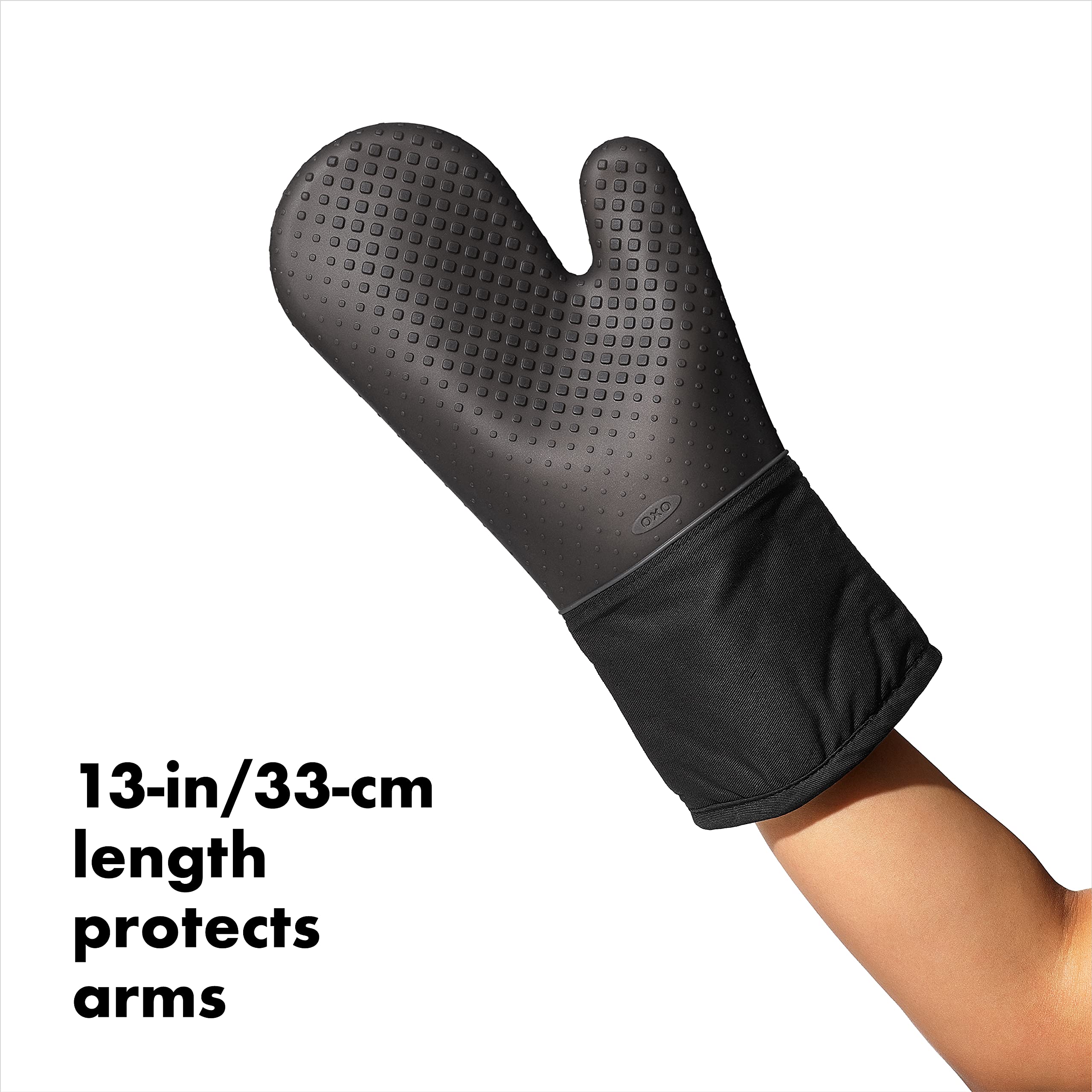 Foto 4 | Manopla De Cocina Oxo Good Grips De Silicona Negra De 33 Cm De Longitud - Venta Internacional.