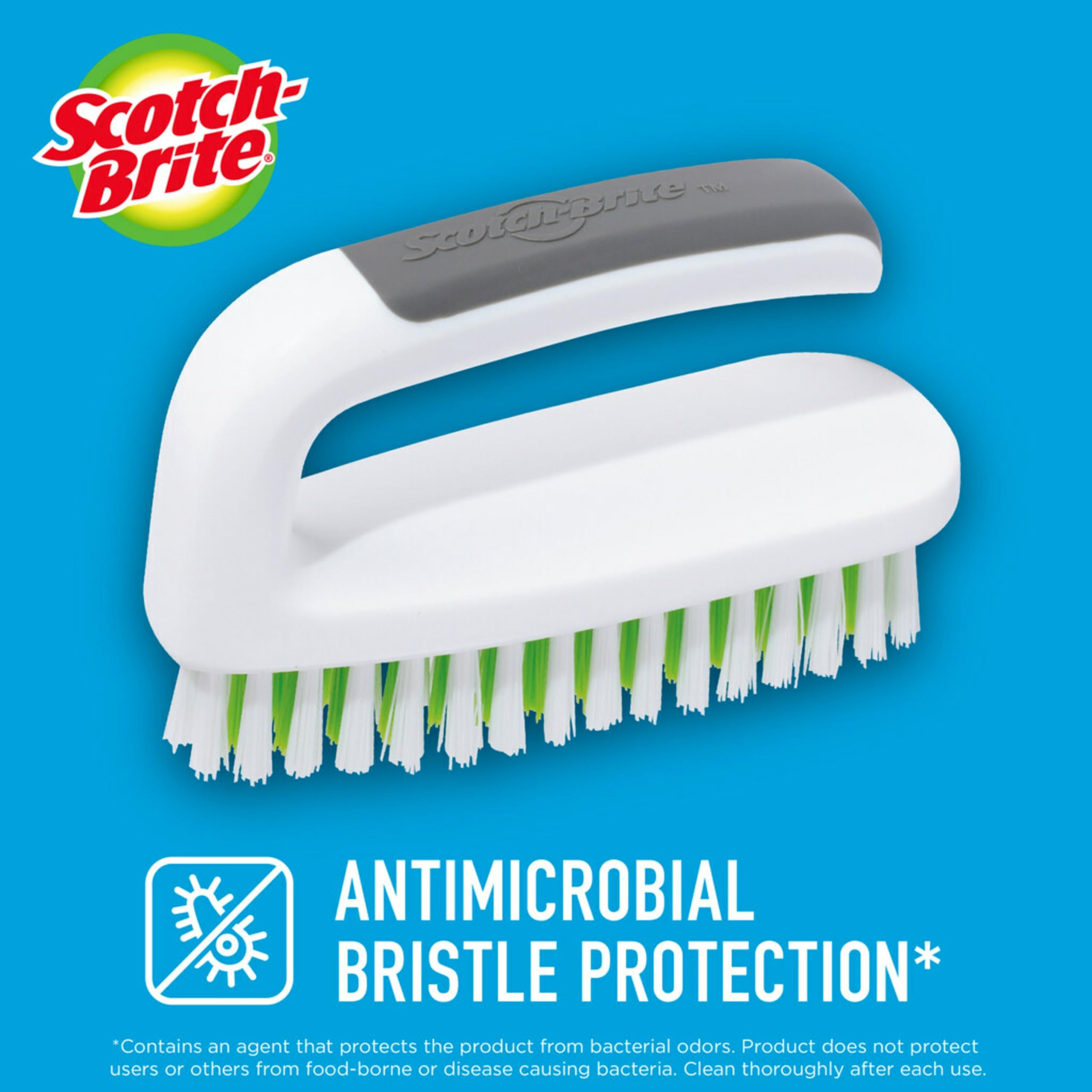 Foto 2 | Set De Brochas Scotch-brite Para Manos Y Uñas (6 Pinceles En Total) - Venta Internacional.