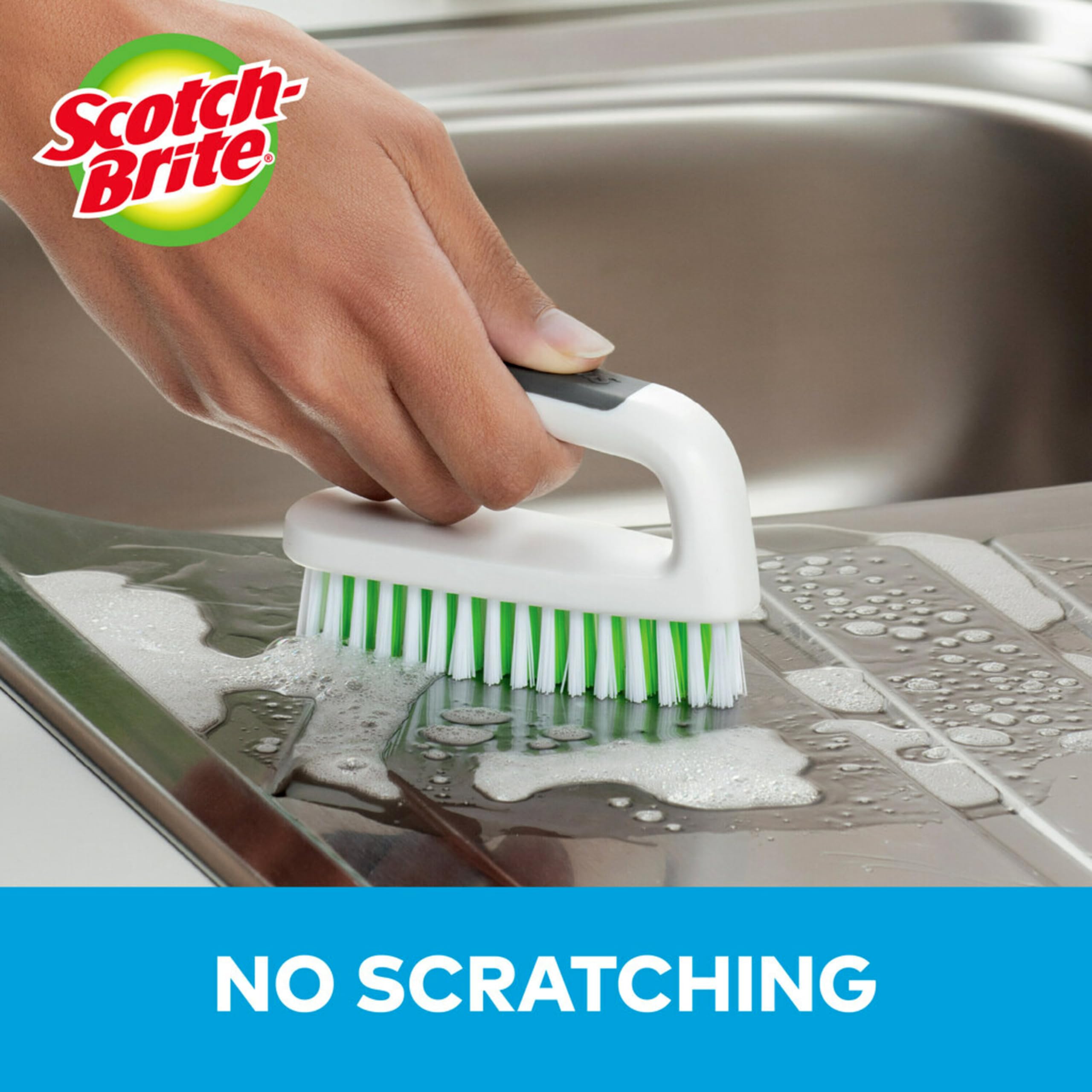 Foto 4 | Set De Brochas Scotch-brite Para Manos Y Uñas (6 Pinceles En Total) - Venta Internacional.