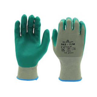 Foto 1 | Guantes De Trabajo Showa 383 Sostenibles Con Revestimiento De Palma De Nitrilo Ebt - Venta Internacional.