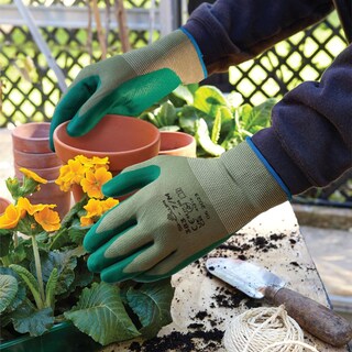 Foto 4 | Guantes De Trabajo Showa 383 Sostenibles Con Revestimiento De Palma De Nitrilo Ebt - Venta Internacional.