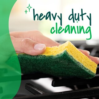 Foto 5 | Esponja Para Fregar Scotch-brite Heavy Duty, Paquete De 9, Dura 3 Veces Más - Venta Internacional.