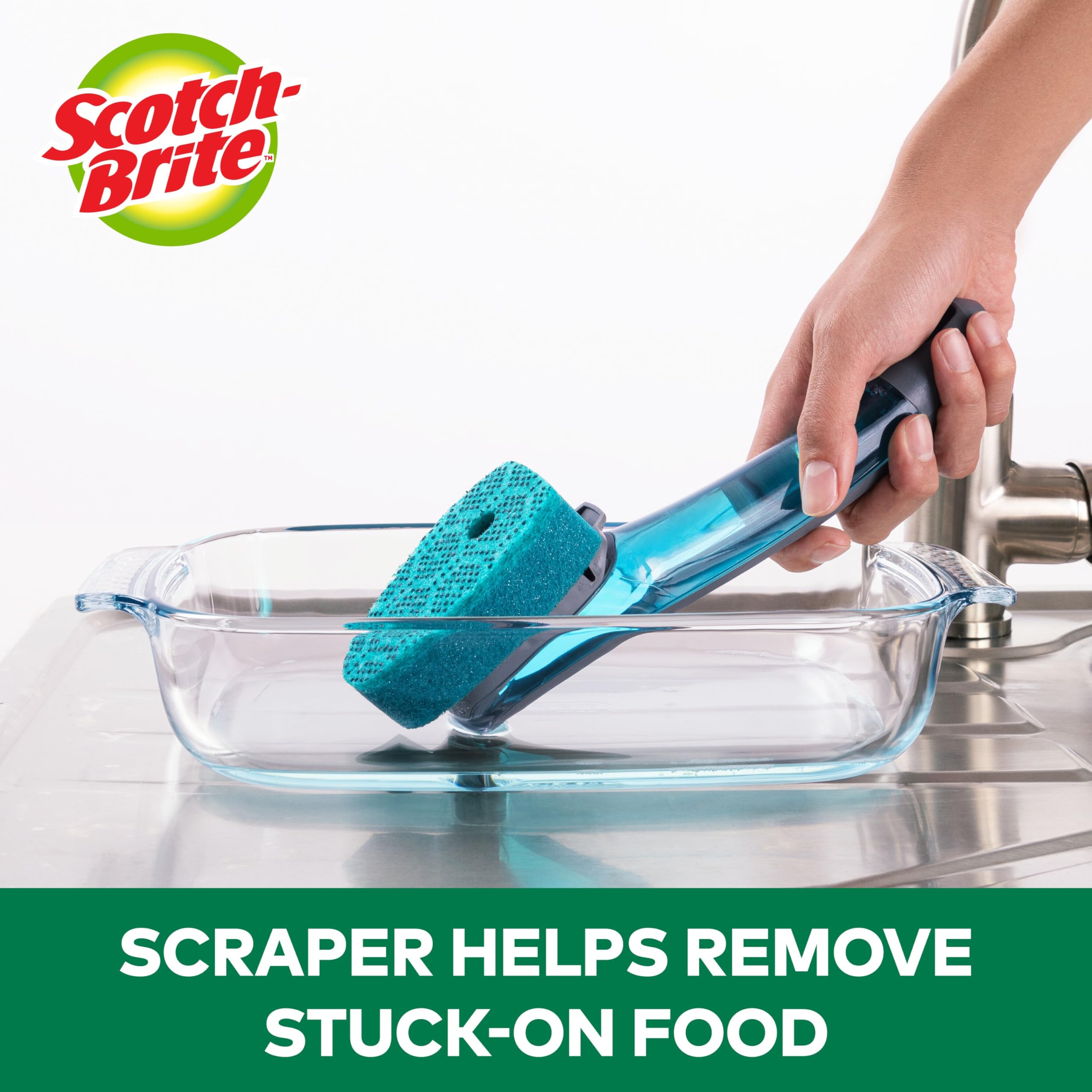 Foto 6 pulgar | Dishwand Scotch-brite Advanced Soap Control Heavy Duty - Venta Internacional.