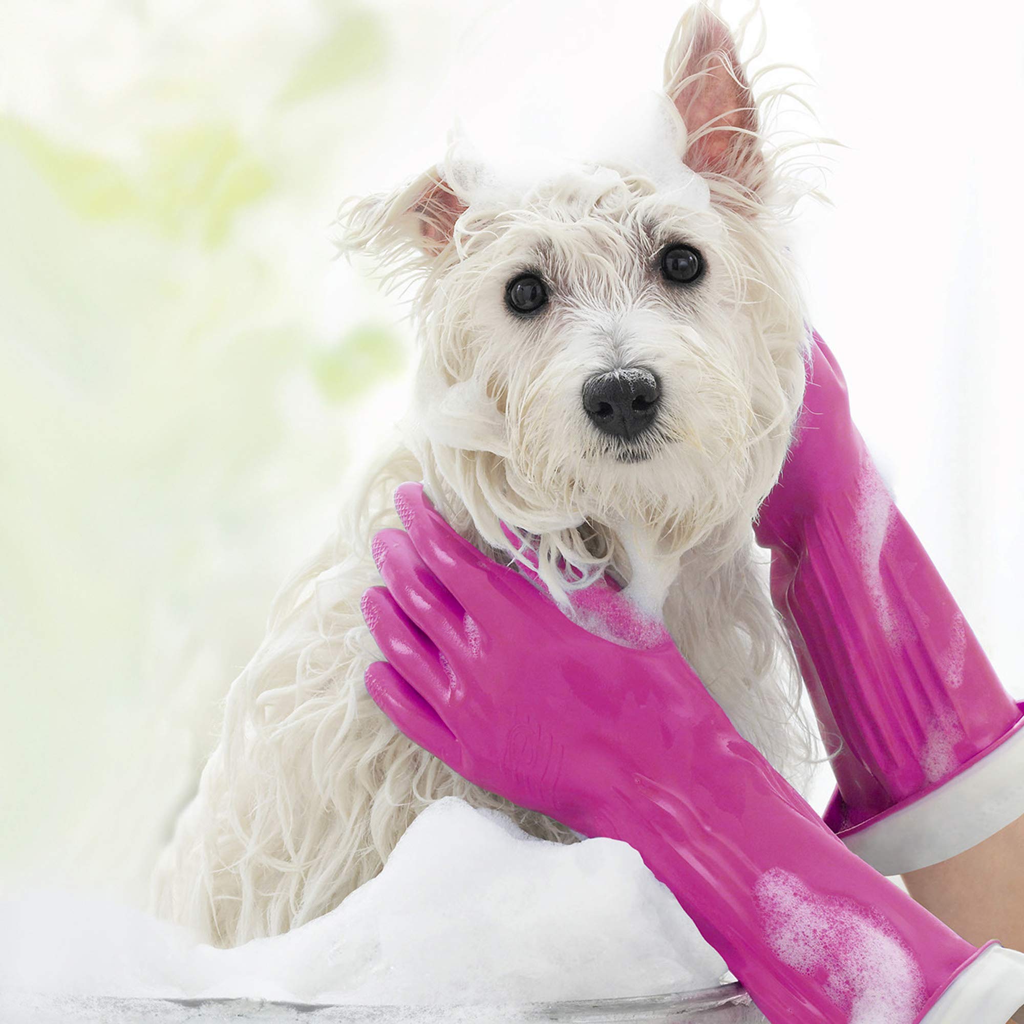 Foto 5 | Guantes De Limpieza De Goma Reutilizables Playtex Living  Grandes (paquete De 3) - Venta Internacional.