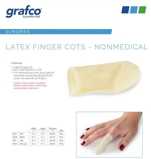 Foto 6 | Cunas De Látex Graham-field 3908 L Grandes 144 Unidades - Venta Internacional.