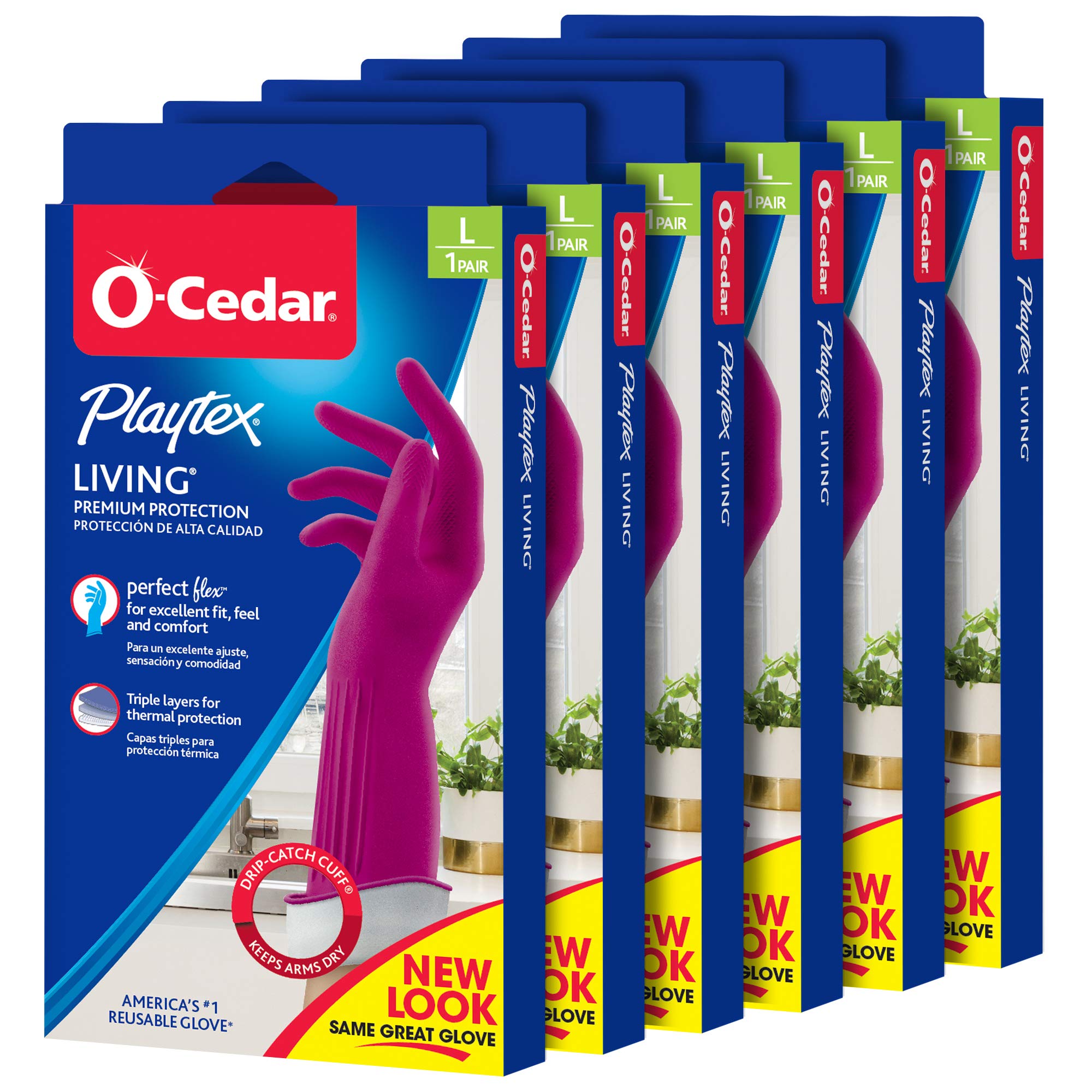 Foto 2 pulgar | Guantes De Limpieza De Goma Playtex Living Premium Protection - Venta Internacional.
