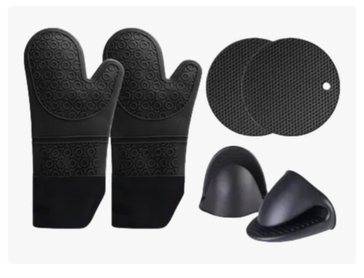 Foto 2 pulgar | Guantes de Silicón + Fundas para Ollas Xtellar 3 Pares