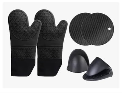 Foto 1 | Guantes de Silicón + Fundas para Ollas Xtellar 3 Pares